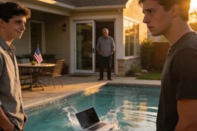 “Oh, Sorry – I Accidentally Dropped Your Laptop In The Pool,” My Brother Said – After I Refused To Lend Him $20,000. Dad Added, “It’s Just An Accident.” I Didn’t Argue. That Night, I Made A Few Calls And Changed A Few Passwords. But At 6:15 A.M., He Woke Up To Something He Never Saw Coming.
