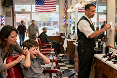 Busy Saturday. Packed barbershop. Autistic kid walks in for a haircut. Starts screaming. Total meltdown. Customers annoyed complaining. “Control your kid!” “we’re leaving!” mom crying. “I’m sorry.” then I did something that shocked everyone in the room.
