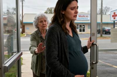 AFTER LOSING THE COURT CASE TO MY HUSBAND, I WALKED INTO THE CLINIC IN DESPAIR, CARRYING MY UNBORN TWINS. BUT JUST AS MY HAND TOUCHED THE DOOR, AN OLD WOMAN’S VOICE BEHIND ME CHANGED EVERYTHING…