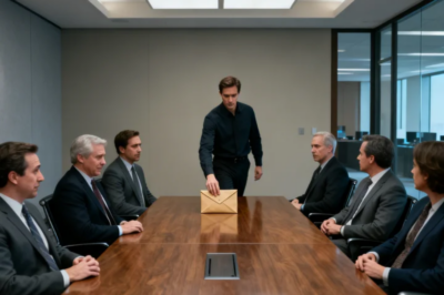 A RAISE? YOU SHOULD BE GRATEFUL WE EVEN KEEP YOU,” THE VP LAUGHED DURING MY REVIEW. THE WHOLE LEADERSHIP TEAM NODDED IN AGREEMENT. I STOOD UP, PLACED AN ENVELOPE ON THE TABLE, AND SAID, “THANK YOU FOR YOUR TIME.” THREE DAYS LATER, WHEN THEY OPENED IT AND SAW WHERE I WAS GOING…