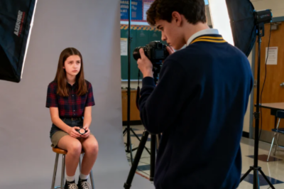 JUST COVER IT WITH MAKEUP,” MOM HISSED, PUSHING CONCEALER INTO MY HANDS. “NOBODY NEEDS TO KNOW.” BUT WHEN THE SCHOOL PHOTOGRAPHER LIFTED HIS CAMERA AND SAW MY FACE IN THE VIEWFINDER, HIS EXPRESSION CHANGED. “WAIT,” HE SAID, REACHING FOR HIS PHONE. I’VE SEEN THIS PATTERN BEFORE…