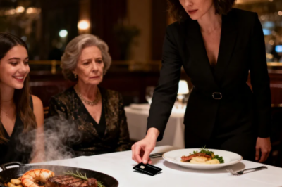 MY MOM LOOKED AT ME AND SAID, “YOU SHOULD’VE BROUGHT FOOD FROM HOME.” MEANWHILE, MY SISTER WAS ENJOYING A $120 SURF & TURF. I JUST SMILED AND SAID, “ALRIGHT.” THEN I STOOD UP AND SAID LOUDLY, “EXCUSE ME, I’LL BE PAYING – FOR MY MEAL ONLY.” MOM’S FACE WENT PALE. “WHAT ARE YOU DOING?” AND AS FOR THAT BILL…