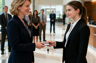 YOU ARE NOT ALLOWED INSIDE” MY COWORKER ANNOUNCED, HANDING MY OFFICE KEYS TO THE CEO’S NIECE. I SMILED. AT 9:01 AM, THE LEAD INVESTOR CALLED THE CEO ON SPEAKERPHONE. “YOUR DAUGHTER JUST VOIDED THE SERIES B GRANT BY OCCUPYING THE ‘KEY OFFICER’ SUITE. CORRECT?