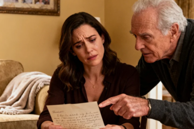 AFTER FIVE YEARS OF SILENCE, MY FATHER SENT ΜΕ A HANDWRITTEN LETTER. THREE PAGES. FULL OF MEMORIES. FULL OF LOVE. I WAS ABOUT TO CRY WHEN MY GRANDFATHER POINTED. “WAIT. WHAT’S THAT?