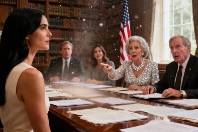 “She trapped our poor son for money!” my mother-in-law screamed at the family meeting. The prenup lawyer cleared his throat: “actually, she insisted on the prenup. Her assets are 50x your son’s. She protected herself from him.” the silence? Deafening. The divorce? Expensive for him.