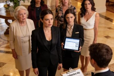 THE INVITATION SAID: ‘WINE COUNTRY WEEKEND. PERHAPS ANOTHER TIME. AUNT LISA ADDED: THESE WOMEN ARE ALL MARRIED TO EXECUTIVES. I SAID NOTHING. AT THE RESORT CHECK-IN, A WOMAN APPROACHED MOM: ‘MRS. ANDERSON? I’M YOUR DAUGHTER’S EXECUTIVE ASSISTANT. SHE OWNS THIS RESORT AND WANTS TO DISCUSS YOUR GROUP’S UNPAID BALANCE…. MOM’S HANDS STARTED SHAKING, BECAUSE…