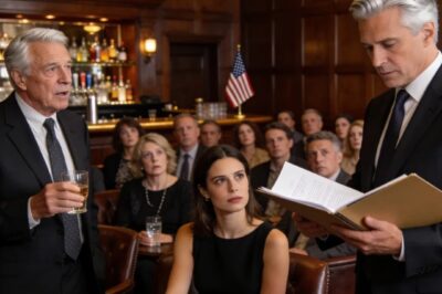 AT MY UNCLE’S RETIREMENT PARTY, MY FATHER ANNOUNCED TO 40 GUESTS THAT MY SISTER WOULD BE RECEIVING MY HALF OF THE FAMILY BUSINESS. WHEN I REFUSED, MOM CALLED ME UNGRATEFUL IN FRONT OF EVERYONE. I WALKED TO THE FAR END OF THE ROOM. THE COMPANY ATTORNEY WAS ALREADY STANDING THERE HOLDING A FOLDER… THE ROOM WENT QUIET.