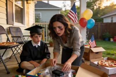 MY PARENTS GAVE MY SON A LEGO SET FOR HIS ELEMENTARY SCHOOL GRADUATION. AT FIRST, HE WAS VERY HAPPY, THEN SUDDENLY HE FROZE. “MOMMY, WHAT IS THIS?” I LOOKED CLOSER AND I SCREAMED. I TOOK ACTION. 48 HOURS LATER, 911 WAS AT THEIR DOOR…