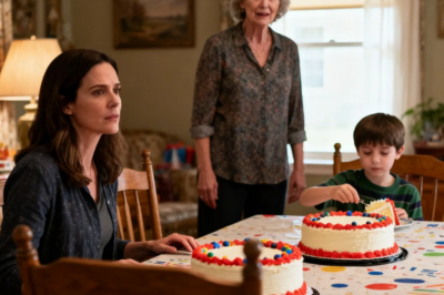 At my daughter’s birthday party, my sister brought a “special homemade cake.” She whispered “I made sure it’s unforgettable.” peanuts. I didn’t yell. I quietly switched the cake with the one I had professionally tested earlier. My daughter is severely allergic to Ten minutes later, her own child took the first bite. And my sister went pale before I even spoke.