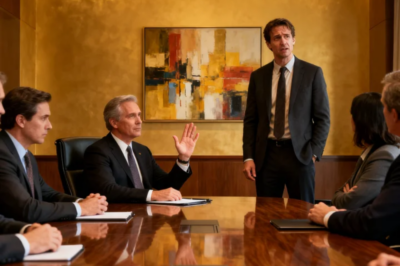 IF I GET RICHARD THOMPSON’S INVESTMENT, I’LL BE SET FOR LIFE,” BROTHER TOLD THE FAMILY. “HE ONLY BACKS WINNERS.” DAD AGREED: “THAT’S WHY HE’D NEVER NOTICE YOUR SISTER.” | SAID NOTHING. AT THE PITCH MEETING, MY BROTHER PRESENTED FOR FORTY MINUTES. MR. THOMPSON LISTENED SILENTLY. THEN HIS PHONE RANG. “EXCUSE ME-IT’S MY DAUGHTER. I ALWAYS TAKE HER CALLS.” HE ANSWERED: “HI SWEETHEART… YES, YOUR BROTHER’S HERE NOW… SHALL I TELL HIM?