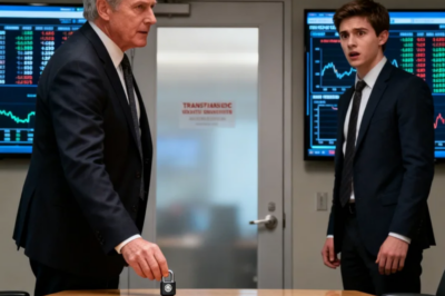 FOR 9 YEARS, I APPROVED EVERY WIRE ABOVE $5M THROUGH YOUR FATHER’S TREASURY SYSTEM. NOW YOU’RE FIRING ME BECAUSE YOUR BUDDY WANTS MY CHAIR?” I ASKED THE CEO’S SON. “CLEAN OUT YOUR DESK,” HE SAID. I LEFT MY TOKEN ON THE TABLE. “YOU HAVE 20 MINUTES BEFORE EVERY TRANSFER TIMES OUT. TELL YOUR DAD I SAID GOOD LUCK.