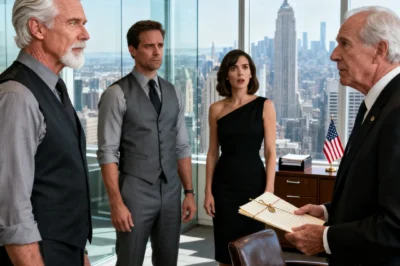 My son laughed and said, “You only get $100, old man,” already counting the $178 million he thought was coming his way. No one corrected him—not yet. The lawyer simply reached into his briefcase, pulled out a sealed envelope, and placed it on the table slowly and deliberately. The room went quiet. My son was still smiling—until he wasn’t.