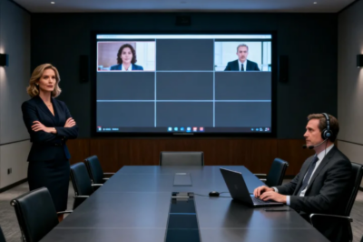 FEMALE CEO REFUSED TO SHAKE MY HAND AND FIRED ME THE MOMENT I ANNOUNCED THE NEGOTIATIONS WERE FINISHED. “YOU’RE NO LONGER NEEDED,” SHE SNEERED. SHE DIDN’T REALIZE THE CONFERENCE LINE WAS STILL LIVE. SECONDS LATER, ALL 15 CEOS DISCONNECTED AND LEFT THE CALL. THE $2.4 BILLION DEAL COLLAPSED INSTANTLY.