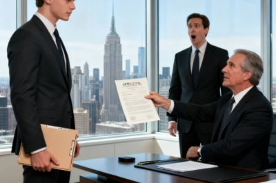 CLEAN OUT YOUR DESK. THIS BUILDING BELONGS TO MY FATHER NOW” THE HEIR SAID. I SMILED AND HANDED HIM A DEED. “ACTUALLY, YOUR FATHER’S LEASE EXPIRED TUESDAY. YOU HAVE 24 HOURS TO VACATE MY PROPERTY.” THE COMPANY LAWYER’S JAW DROPPED.