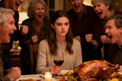 MY YOUNGER BROTHER HUMILIATED ME IN FRONT OF EVERYONE AT THE THANKSGIVING PARTY: “ARE YOU STILL JUST A TOILET SCRUBBER AT THE HOSPITAL?” MY PARENTS SNEERED: “YOUR SALARY CAN’T EVEN BUY THE OUTFIT YOUR BROTHER IS WEARING.” THE WHOLE ROOM BURST INTO MOCKING LAUGHTER. I QUIETLY SIPPED MY WINE. RIGHT THEN, MY RED EMERGENCY ALERT WENT OFF: “CHIEF OF SURGERY NEEDED FOR THE HEAD OF STATE’S OPERATION.” THE ROOM FELL SILENT… MY BROTHER SCREAMED: “SIS… SIS… NO WAY…?