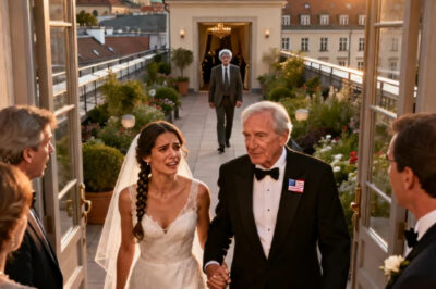 My father refused to walk me down the aisle because my sister, who hates me, organized a party on the same day, but he went crazy when he found out who took his place…