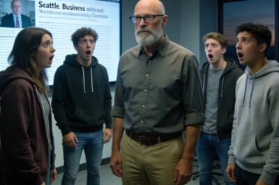 We hired a 50-year-old intern. Everyone mocked him. I watched. Uncomfortable. Silent. His suggestions weren’t wrong. They were strategic. We ignored all of it. Then our Ceo called an emergency meeting. And everyone’s face went white. What we discovered changed everything.