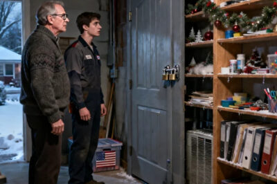 I called a furnace technician while my wife was in Vancouver. An hour later he texted: “Mr. Hoffman, there’s a locked door behind your storage shelves. Who’s inside?” confused, I replied “what door? We don’t have any locked rooms” “sir, I can hear breathing inside. And there are four padlocks from the outside… I called the police…