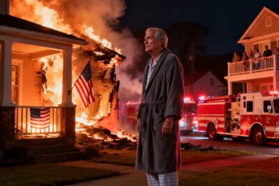 After a fire destroyed my home, my son refused to help. I got a night job, and a truck driver gave me a ride every night. Tonight, he drove past my stop and wouldn’t unlock the doors. “We can’t stop. Your son is…”what he said next turned my world upside down