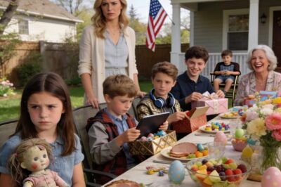 MY YOUNGER BROTHER SNEERED WHEN HE SAW MY 7-YEAR-OLD DAUGHTER OPEN A BOX CONTAINING A BROKEN DOLL. HE SAID, “FIGURES POOR KIDS’ GIFTS.” MEANWHILE, HER COUSINS WERE TEARING INTO EXPENSIVE BOXES. MY MOTHER GIGGLED, “THAT’S WHAT KIDS WHO AREN’T GOOD ENOUGH DESERVE.” I GATHERED ALL THE GIFTS FROM MY TRUNK, LOOKED STRAIGHT AT THEM, AND SAID, “FROM NOW ON, YOU WON’T BE GETTING ANYTHING FROM ME.’ THE ROOM FELL SILENT… UNTIL MY BROTHER YELLED…