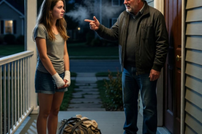 Get out and don’t come back!” my parents shouted, slamming the door as i stood bleeding at 2am. at the hospital, the nurse looked at me and said, “these aren’t from broken glass…” when the police arrived… everything changed