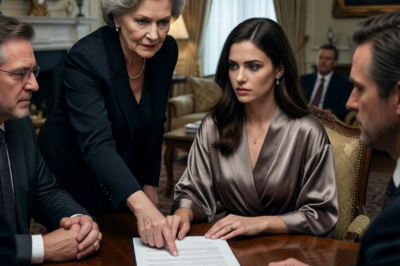 “Sign it or leave the dress” my future mother-in-law said at my wedding lunch. then i found my trust in their bank file. they had no idea what they started