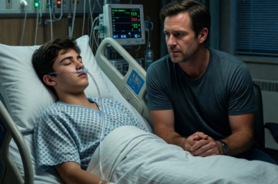 I was a marine raider for 17 years. My son’s teacher called: 6 wrestlers jumped him after practice. They stomped on his ribs. I found my son in the ICU, a punctured lung. I walked into the principal’s office. She leaned back, saying my son probably provoked them and asking what I expected her to do. I said nothing and smiled. Within five days, all six wrestlers were in the same hospital as my son. Their coach vanished. Then their fathers, all six, showed up at my house and blocked the door, accusing me of thinking I could get away with it. I smiled, and they started shaking when they noticed what was in my hand…