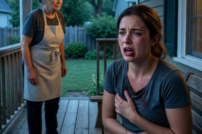 She showed up at my door, barely standing. She whispered that it was her sister-in-law, that she said her baby didn’t belong. I called my brother and told him it was time to do what daddy taught us.