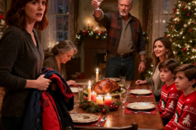 At Christmas dinner, my father stood up and announced: “We’re not babysitting your kids anymore.” I looked around and said, “Seriously?” “No more babysitting.” “No more repairs.” I walked out. The next morning, my phone blew up—36 missed calls. Then I left one comment on her post… and the whole family turned.