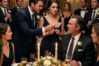 My brother invited me to his wedding as the sister who had practically helped raise him, but the name card at my seat read: “Uneducated freeloader sister.” The bride’s entire family laughed like it was part of the entertainment. Then her cousin smirked and added, “So this is the embarrassing relative we heard about.” I was ready to swallow it and walk out quietly—until my brother grabbed my hand, looked straight at his future father-in-law, and said, “What you did to my sister tonight will be the most expensive insult of your life.” The next morning…