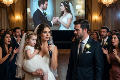 At my sister’s wedding, she accused me of having an affair with her fiancé. My husband supported her—they even showed “proof.” Everyone turned against me… until I smiled and played the recording. She went completely pale…