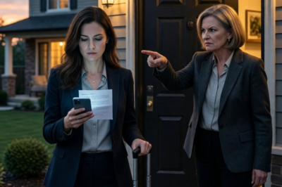 I went home to take care of my sick father for three days, and my husband sent my suitcase over with a message: “Get out of here and don’t come back.” I scoffed… and did something. The next day, he was crying and begging for forgiveness.