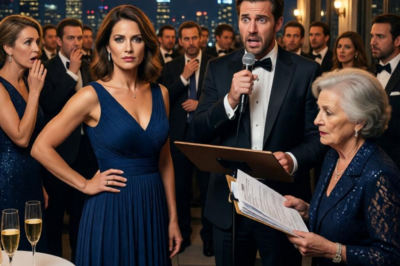 He invited 200 people to watch me disappear just to serve divorce papers “you’re too dignified to make a scene,” he smirked. i smiled, handed his mother a folder… she read every line out loud. he never recovered..