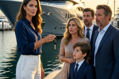 “This cruise is for successful families only!” my parents declared. i pulled out my keys and said, “well, it’s my yacht so everyone stay.” the boarding passes slipped from their hands….