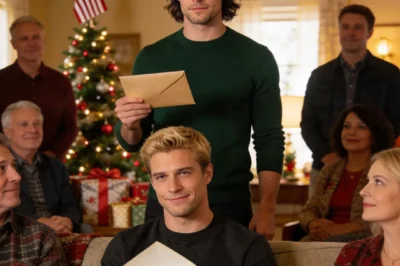 The moment my entire family laughed at me for helping my brother, I realized exactly how little I meant to them. At our Christmas gift exchange, I handed him a sealed envelope covering three months of his rent. He opened it, looked around, and smirked, saying, “Tries to compensate for the fact that he’s not needed by this family.” The whole room erupted with laughter—everyone except me. I didn’t argue. I didn’t react. I just took the envelope back, looked him in the eye, and said, “Useful to know.” Ten minutes later, the laughter was gone. Voices were raised. And suddenly, the same people who laughed at me were the ones begging, “Please listen to us!”