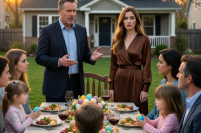 At our big family easter, i helped cook, set up the backyard hunt, and even paid for the catering. right before dinner, my dad raised his voice and said, “you’re just a guest in this family now – don’t overstep.” my stepmom nodded. my brother looked away. i didn’t cry. i just walked inside, grabbed my bag… and pulled the plug on everything they took for granted…