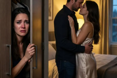 Coming home from work three hours early, i hid in the closet intending to tease my husband, only to find him and my sister-in-law walking in, hugging each other. i gave a cold laugh: “if you like to play games, let me put on a show for you.”