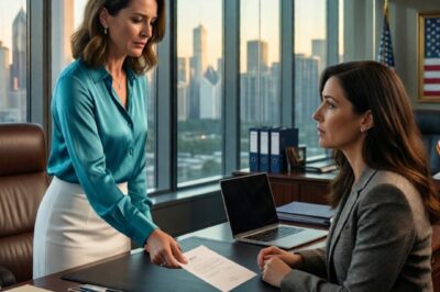 My boss smiled, “congratulations, Camille… We’re promoting Rachel.” she’s a teammate. Ι handed him my resignation calmly. “Thanks for the chance.” no idea what was that envelope…