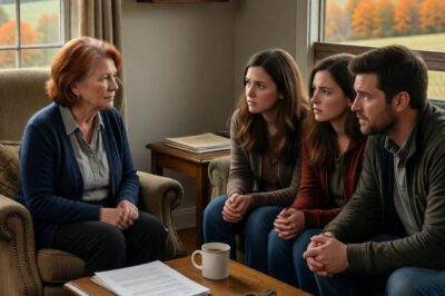 2 days Ago they said, “we’re too busy for your heart surgery, mom. You’ll be fine.” so I updated my will without saying a word. When they showed up wanting the mountain cabin.