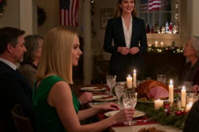 My Sister Stood Up at Christmas Dinner and Announced Our Parents Had Secretly Given Her the Company I Built and That I Was Getting “Nothing.” So I Took a Sip of Wine, Looked at My Dad, and Said, “Should I Tell Them Now…” or Do You Want To?