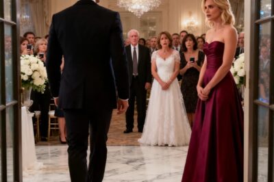 My Family Laughed When I Walked into My Sister’s Wedding Alone. “She Couldn’t Even Find a Date,” My Father Screamed, Before Pushing Me into the Fountain. The Guests Clapped. I Smiled Through the Water and Said, “Remember This Moment” Twenty Minutes Later, My Secret Billionaire Husband Arrived, and They All Went Pale.