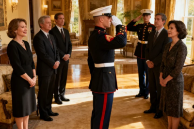 SHE THOUGHT I WAS STILL THE FAMILY NOBODY-UNTIL THE PILOT STEPPED IN, STOOD AT ATTENTION, AND SALUTED ME. HER SMIRK VANISHED, THE ROOM FROZE… AND THAT WAS BEFORE HE SAID… MY FULL RANK AND TITLE OUT LOUD US