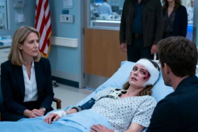 My parents refused to come to the er after my accident just because my sister had a flat tire in a parking lot and was “completely falling apart.” “Is she in danger? No? Then she’ll be fine.” two hours and 41 minutes later, when my father finally walked into my hospital room and saw who was sitting beside my bed, he went completely pale.