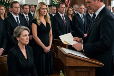 My grandpa had a heart attack, I called my parents: “he might not make it-get here now.” no one showed up. Mom texted: “you’re closer–just handle it.” grandpa didn’t make it. Three days later, at the funeral, the family lawyer read his last note “if my daughter is here, do not…