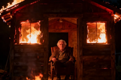 HOPE YOU LIKE FIRE,” MY SON-IN-LAW WHISPERED AS HE LOCKED ME INSIDE THE BURNING CABIN. MY DAUGHTER ONLY SMILED COLDLY. THEY THOUGHT MY $5 BILLION FORTUNE WAS ALREADY THEIRS. BUT WHEN THEY RETURNED HOME TO CELEBRATE, I WAS SITTING THERE WITH SOMETHING THEY NEVER EXPECTED….