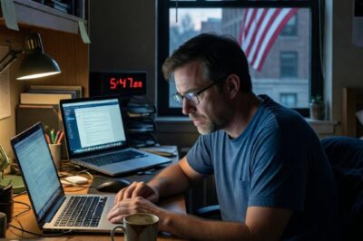 “We’re outsourcing your project” the VP’s son bragged on the all-hands call, muting me. I held up my resignation letter and badge to the camera. The company lawyer saw it, leaned forward, and turned to the founder: “tell me he didn’t just quit!”