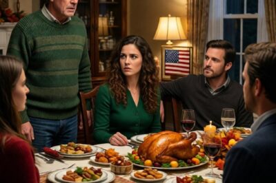 My son-in-law grabbed my daughter’s wrist at thanksgiving and said “say one more word and you’ll regret it.” I typed one text to a number I hadn’t used in 10 years. He had no idea what I’d just set in motion. An hour later, there was a knock at my back door…