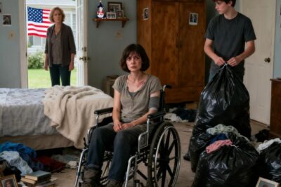 “You’re a burden now,” my mother said as my brother packed my things. “We can’t take care of you after your accident.” they threw me out while I was still in a wheelchair. Three months later when they discovered what I’d been hiding… It was too late…