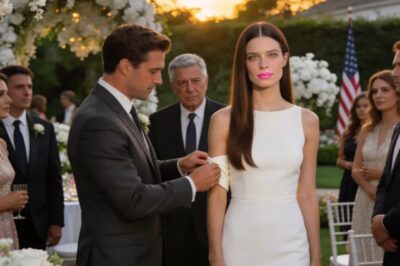 AT MY SISTER’S WEDDING, MY DAD ORDERED ME OUT: “ONLY IMPORTANT PEOPLE WERE INVITED NOT YOU.” I TURNED TO GO – UNTIL THE GROOM CAUGHT MY SLEEVE. “MA’AM, IT’S TIME EVERYONE KNOWS WHO YOU ARE