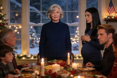 At Christmas dinner, my daughter-in-law stood up, smiled, and announced, “I control this family now. Your cards are shut off,” and the room actually applauded—every single person. I just looked at my son, smiled, and said, “You really don’t know, do you?” His face went pale instantly. She stepped forward, her voice shaking as she shouted, “Know what?!” And that’s when everything changed.